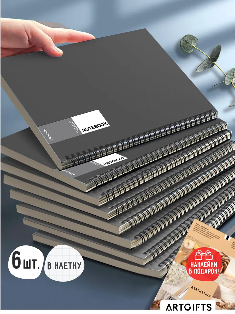 Тетрадь на кольцах набор