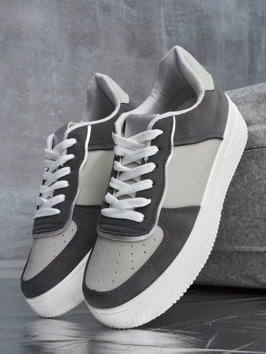 Кроссовки спортивные на платформе осенние