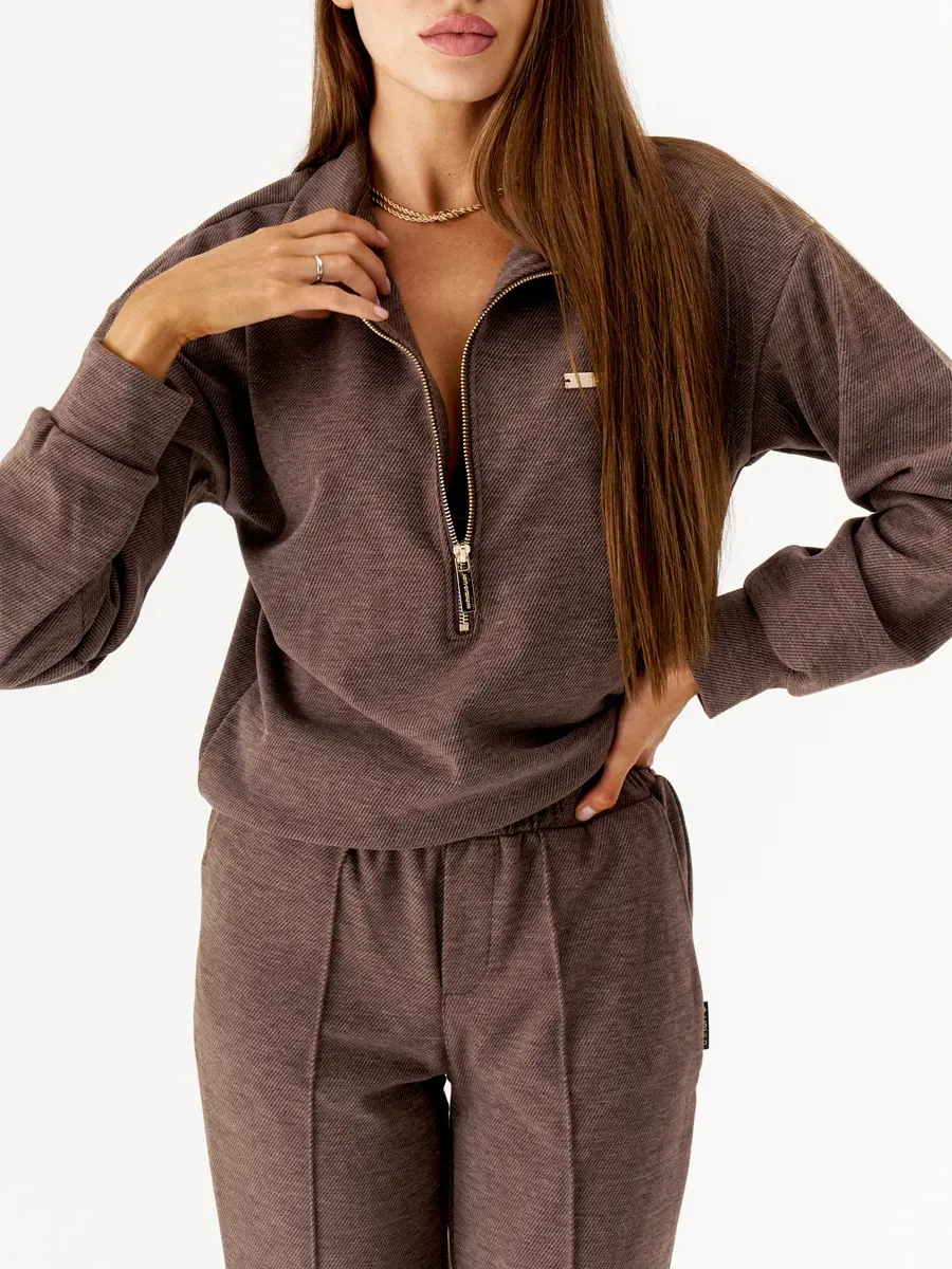 Костюм трикотажный брючный без начеса