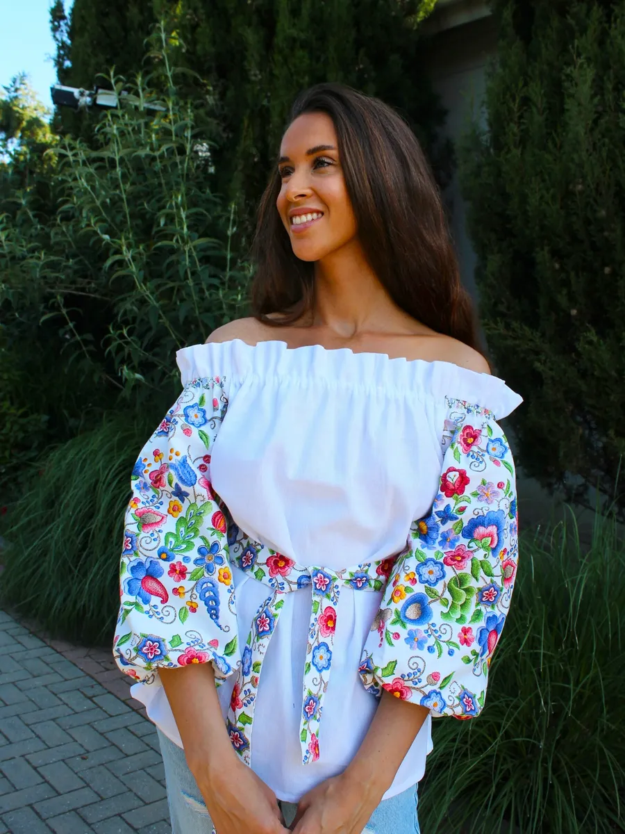 Славянская рубашка праздничная