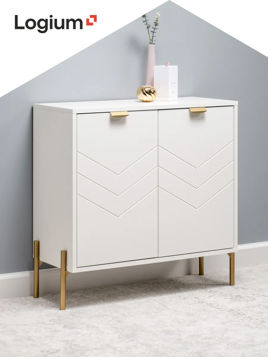 Комод белый для вещей 75х34х77 см