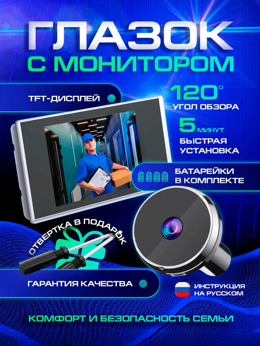 Видеоглазок для входной двери