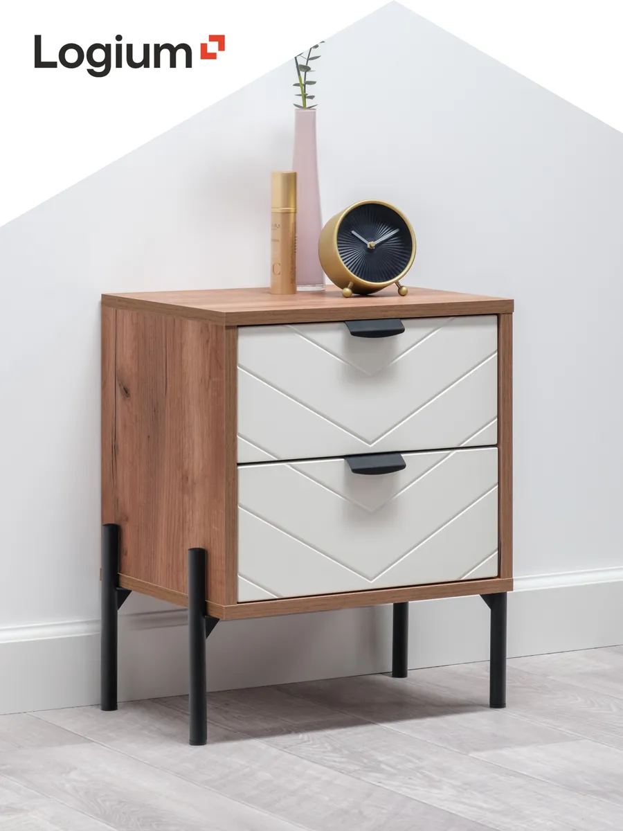 Тумба прикроватная с ящиками