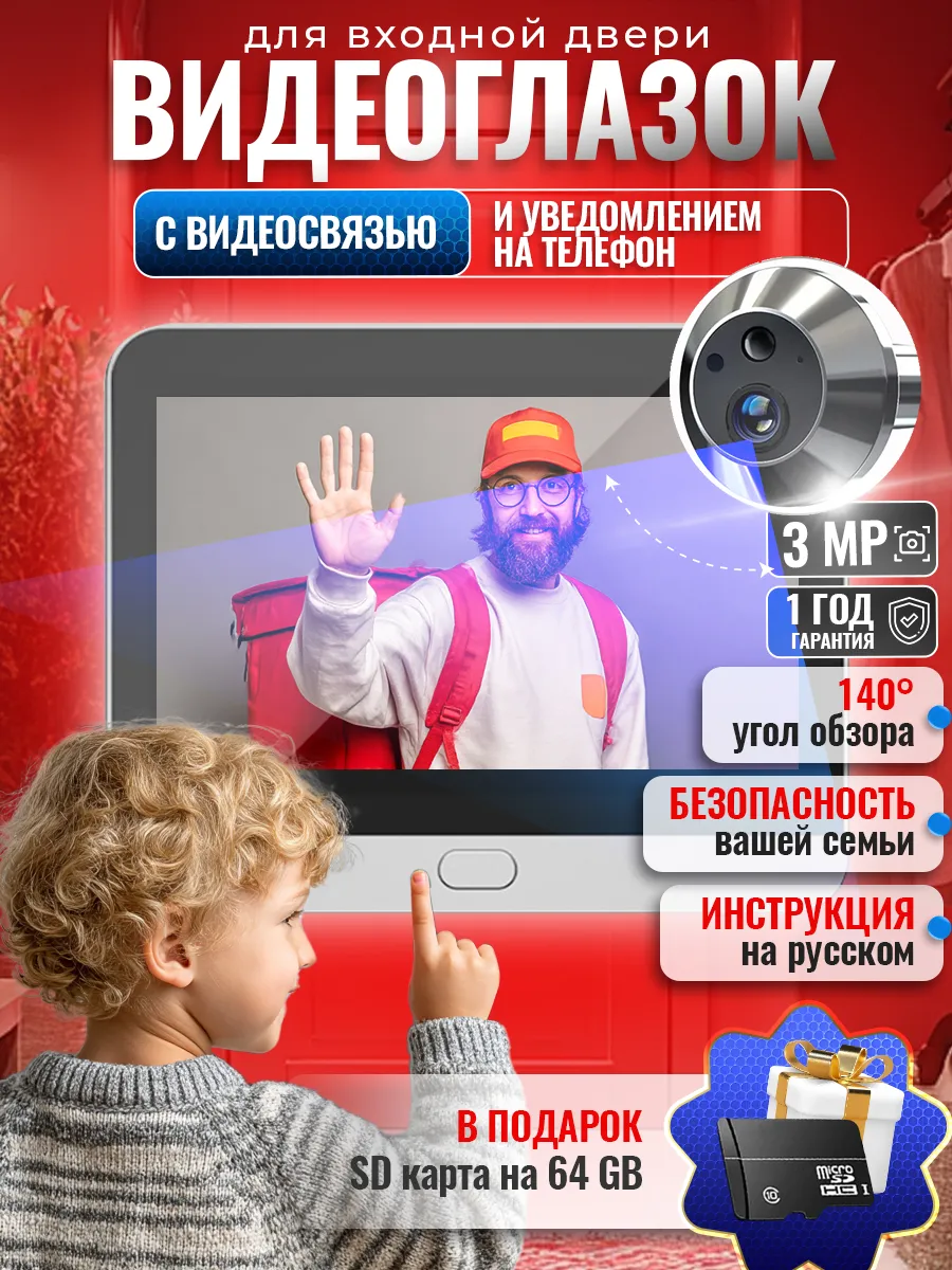 видеоглазок для входной двери