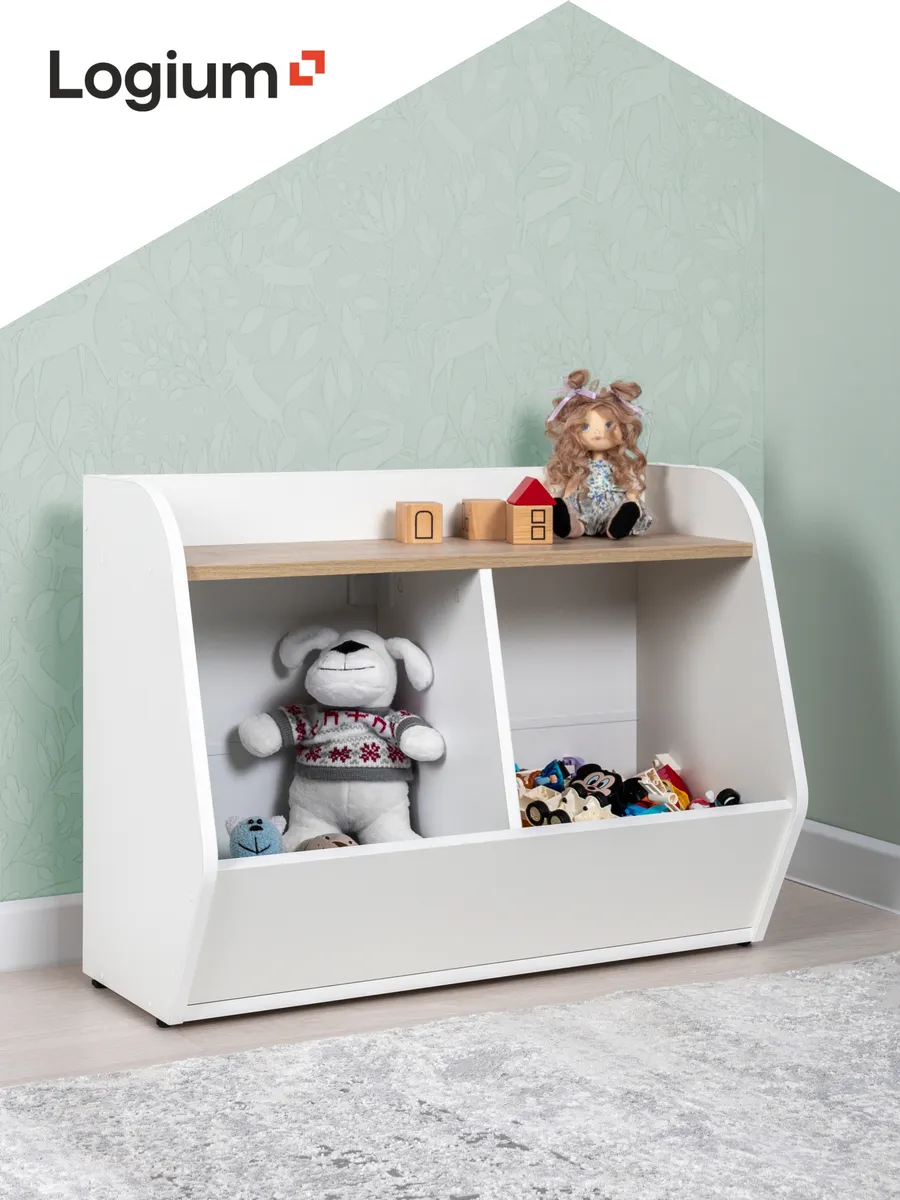 Стеллаж для игрушек, в детскую