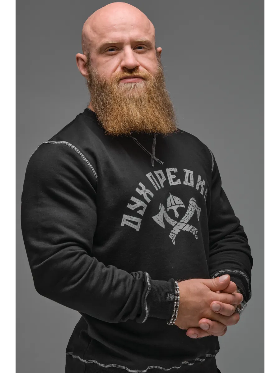 Свитшот с принтом Топоры