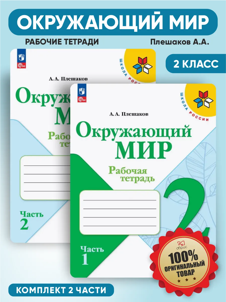 Окружающий мир 2 класс рабочая тетрадь Плешаков