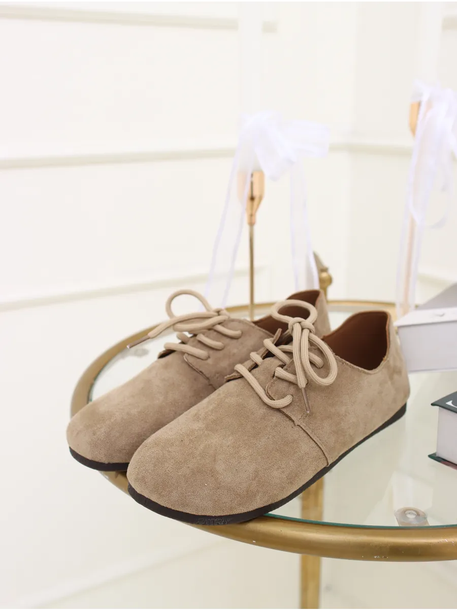 Босоногая обувь туфли лоферы замшевые