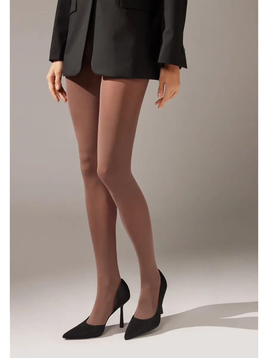 Колготки матовые из микрофибры 50 ден