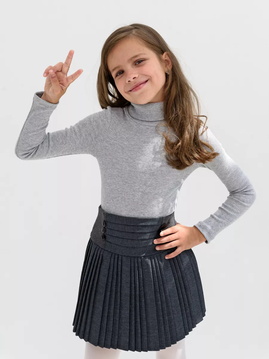 Водолазка с горлом школьная