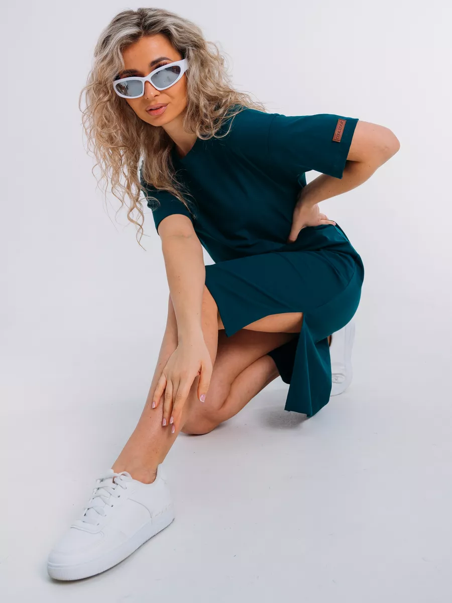 Платье - футболка спортивное