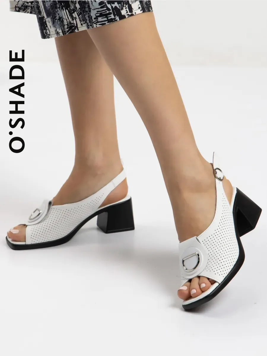 Босоножки женские на каблуке