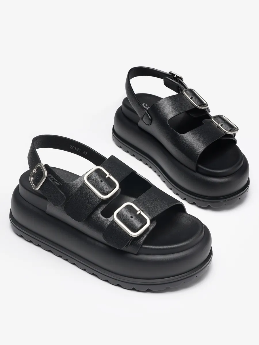 Сандалии на платформе