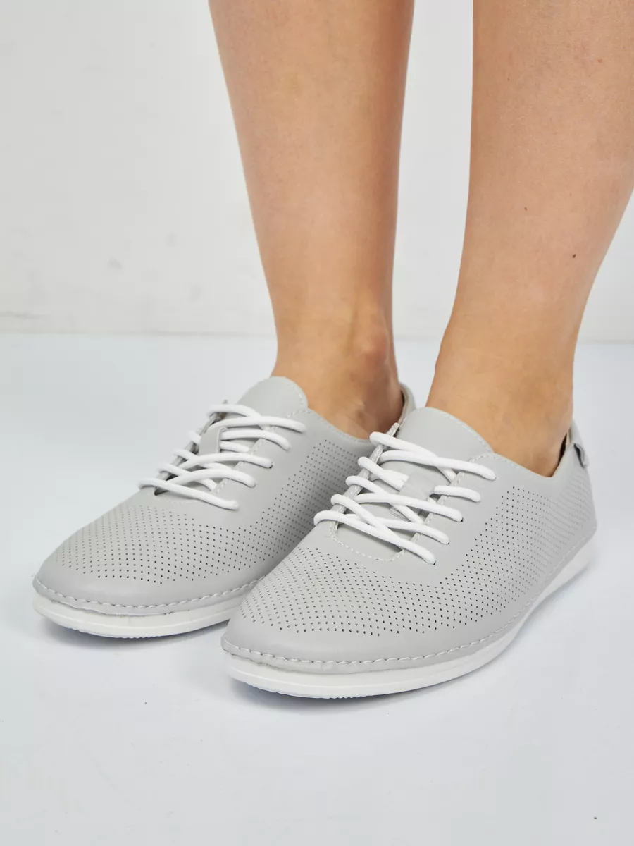 Кроссовки осенние из натуральной кожи