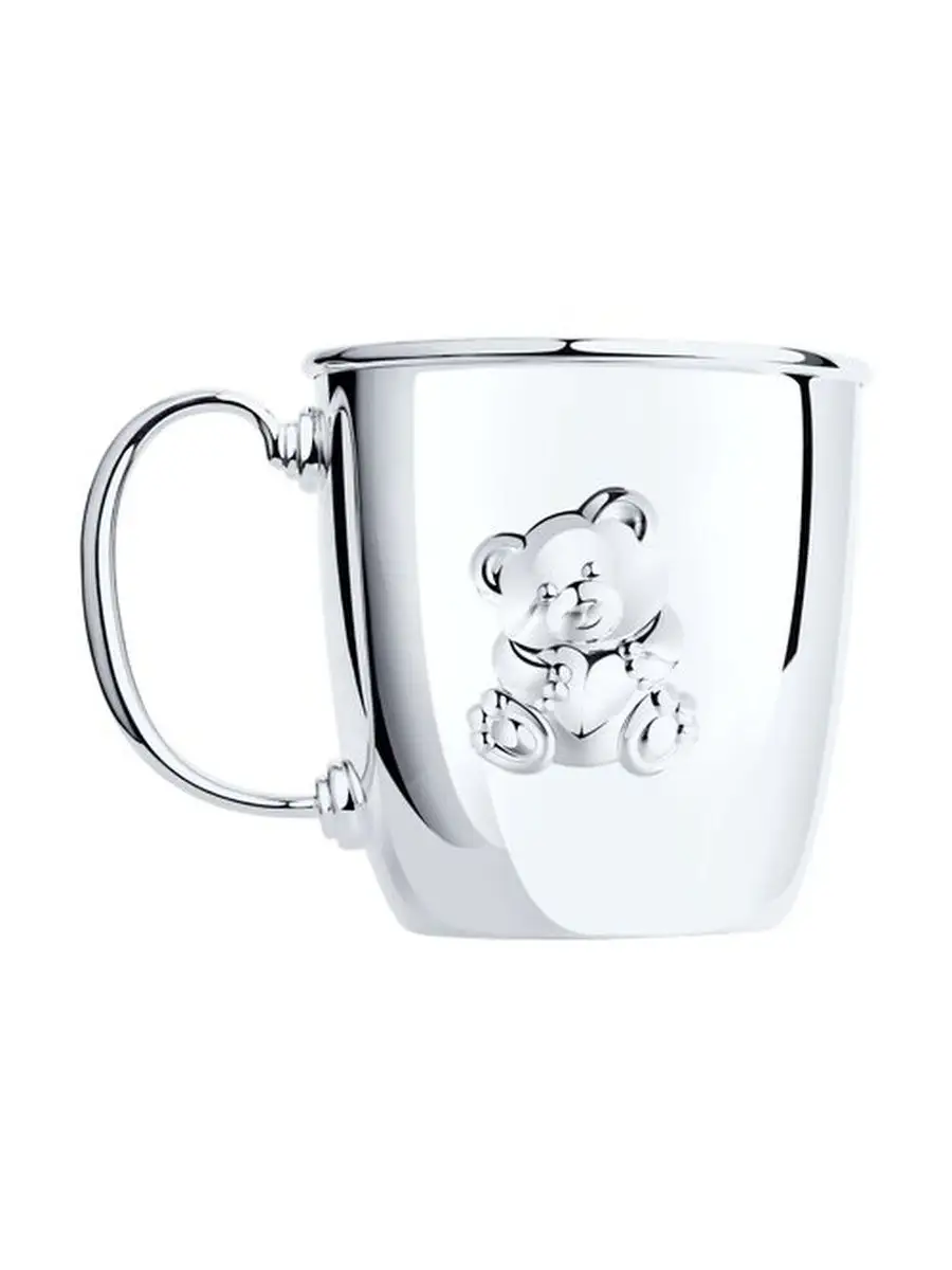 Кружка из серебра детская 925 проба