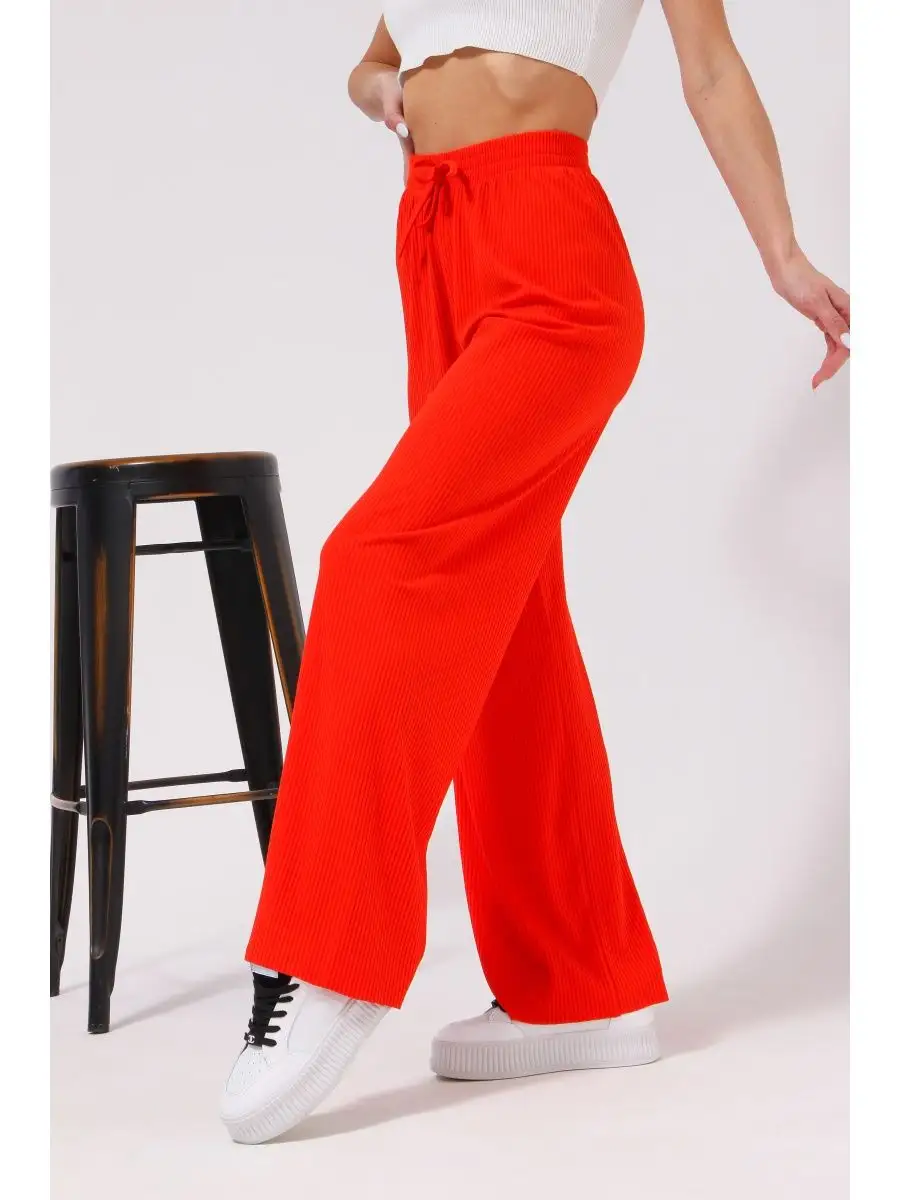 Брюки палаццо летние