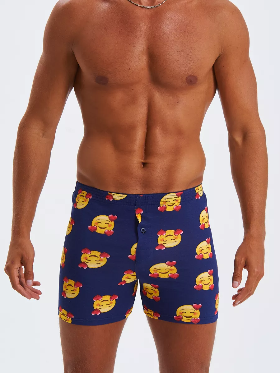 Трусы семейные хлопок с прикольным принтом