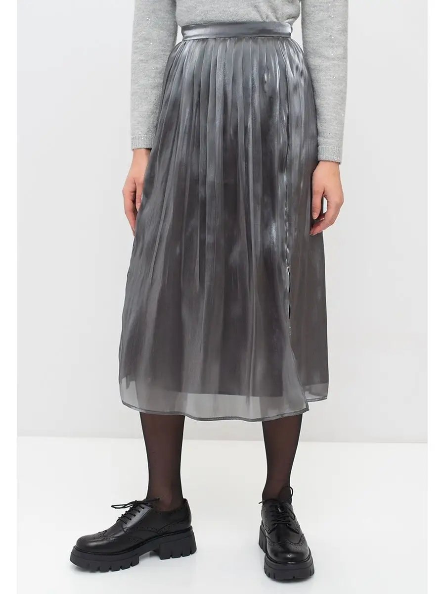 Юбка-гофре из органзы