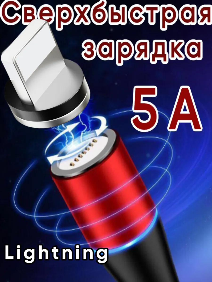 Магнитный кабель быстрой зарядки для Iphone