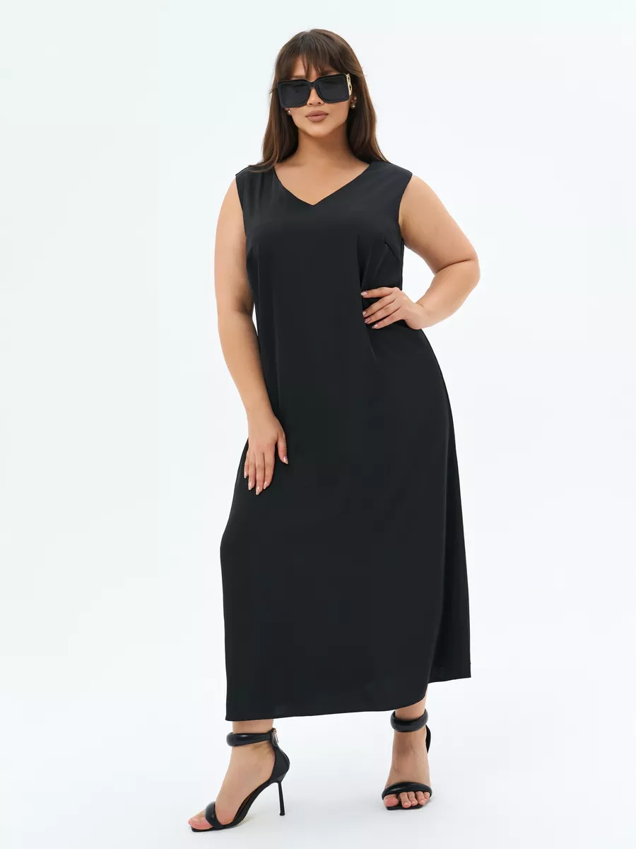 Платье комбинация больших размеров