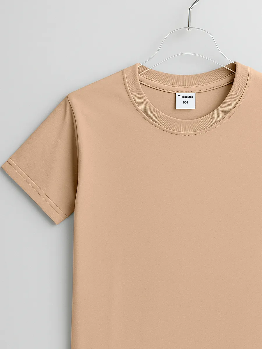 Футболка базовая детская хлопок школьная