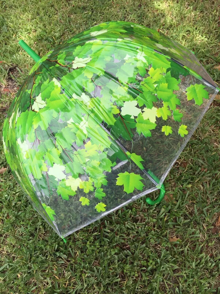 Зонт детский прозрачный полуавтомат