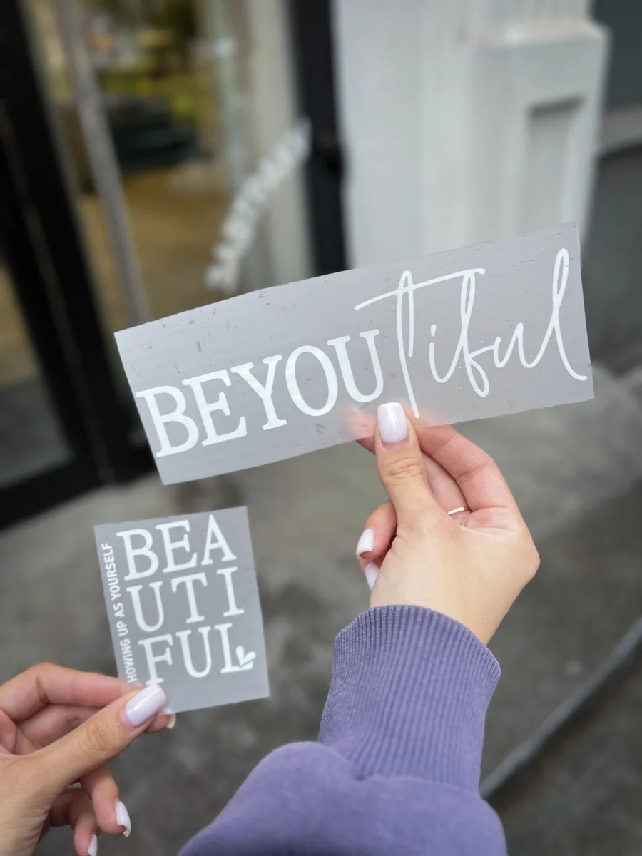 Термонаклейка на одежду Термотрансфер Набор надписей