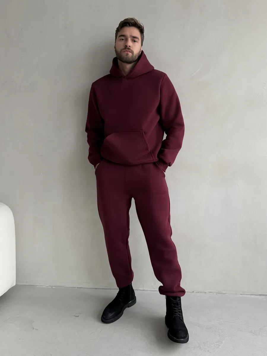 Спортивный костюм теплый с начесом