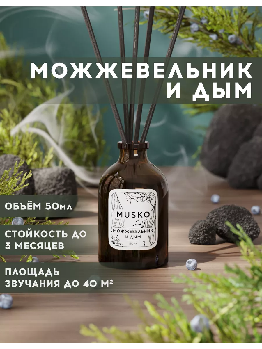 Аромадиффузор парфюмированный для дома с палочками