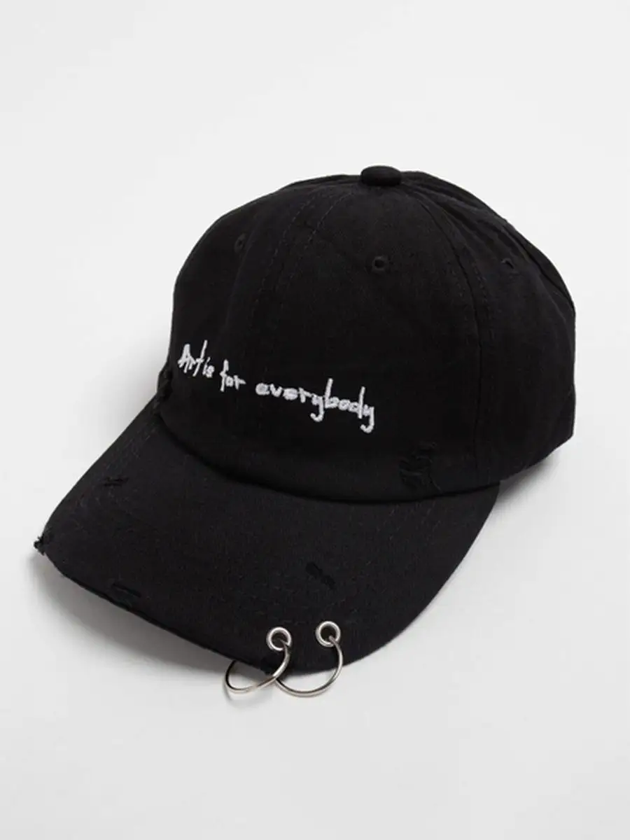 Бейсболка с кольцами летняя на пляж