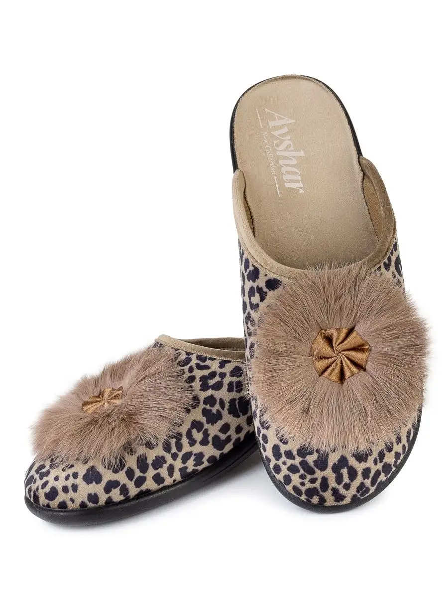 Тапочки домашние на танкетке