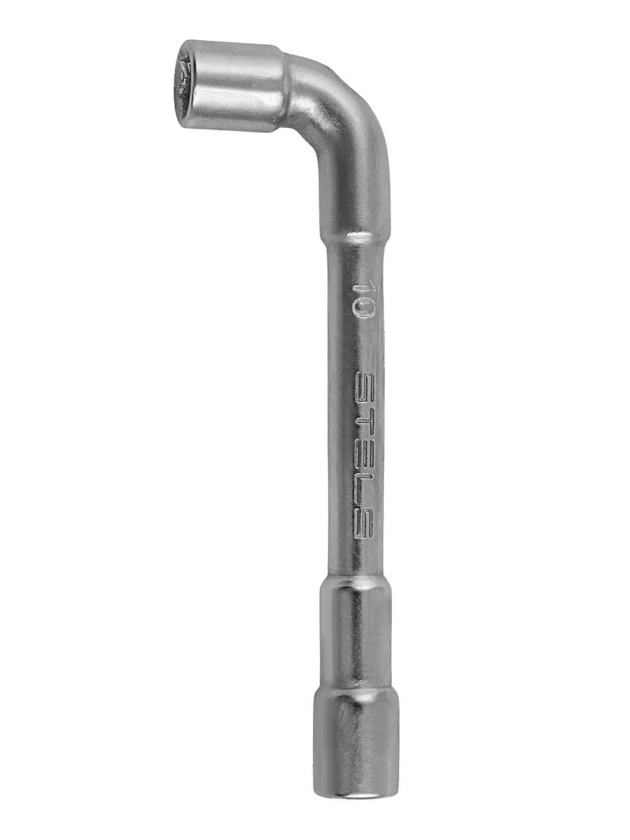 Ключ угловой проходной на 10 мм, хромированный, 14231