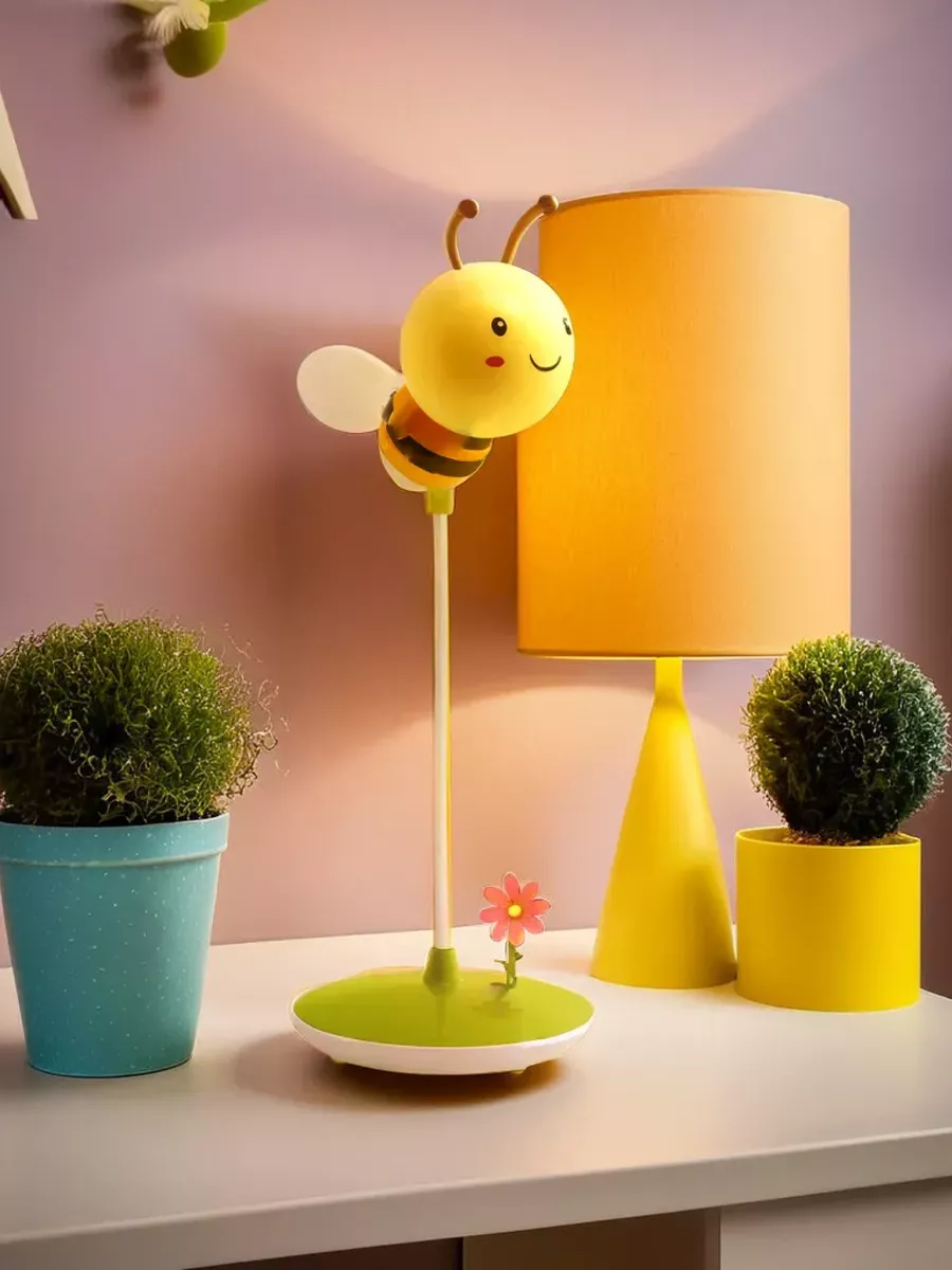 Ночник детский аккумуляторный Пчёлка