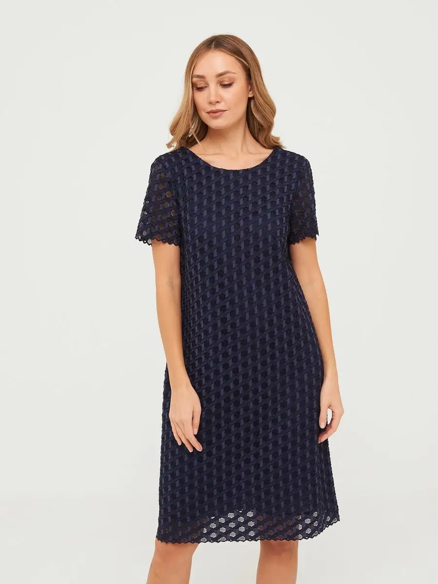 Платье вечернее с коротким рукавом