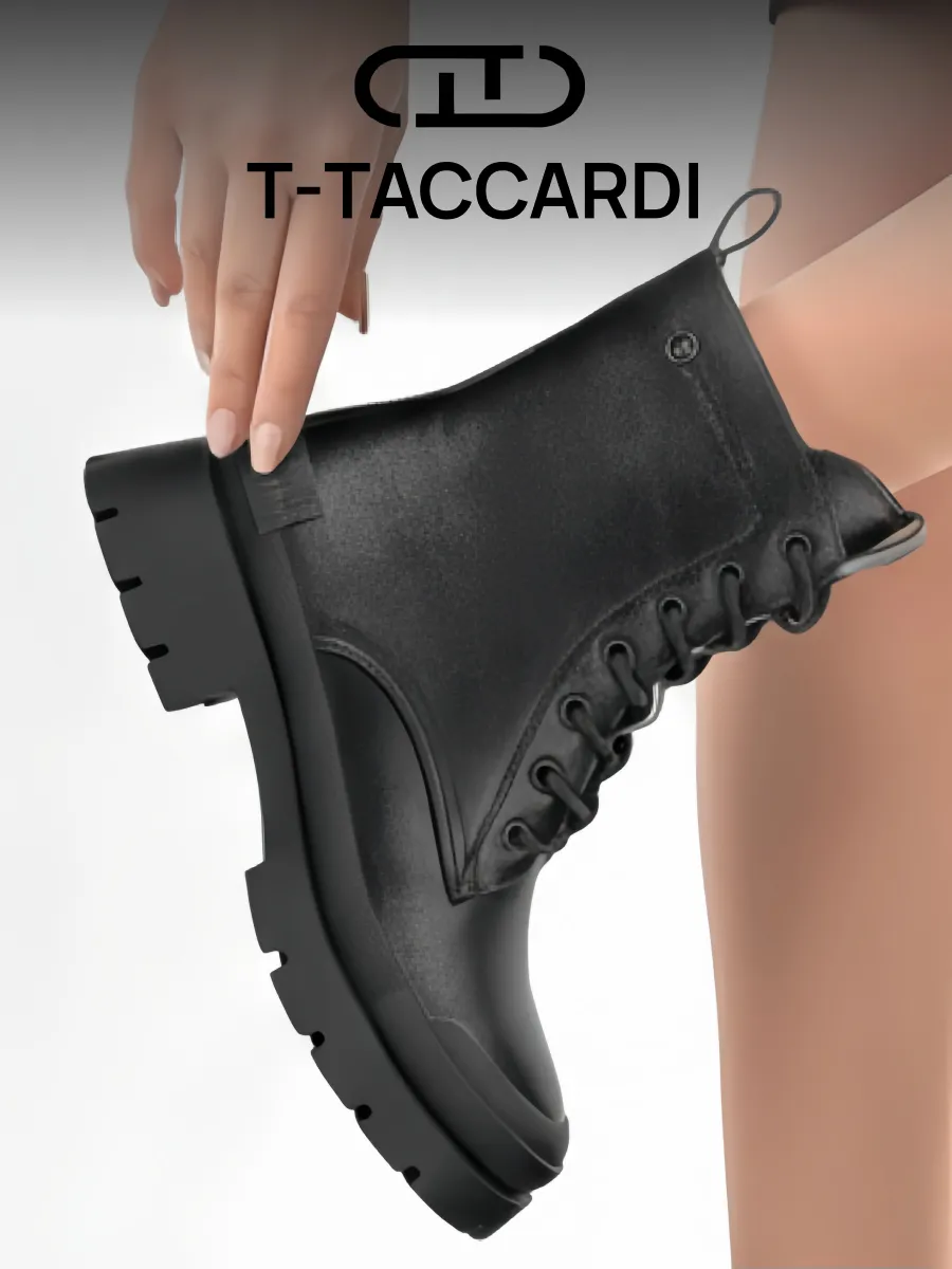 Ботинки женские демисезонные берцы на платформе