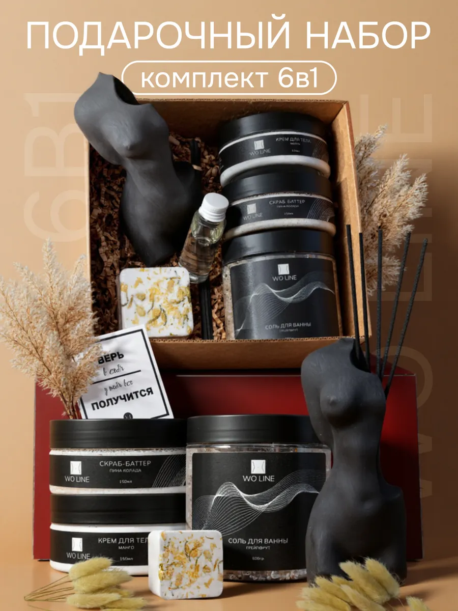 Подарочный набор уходовой косметики для женщин