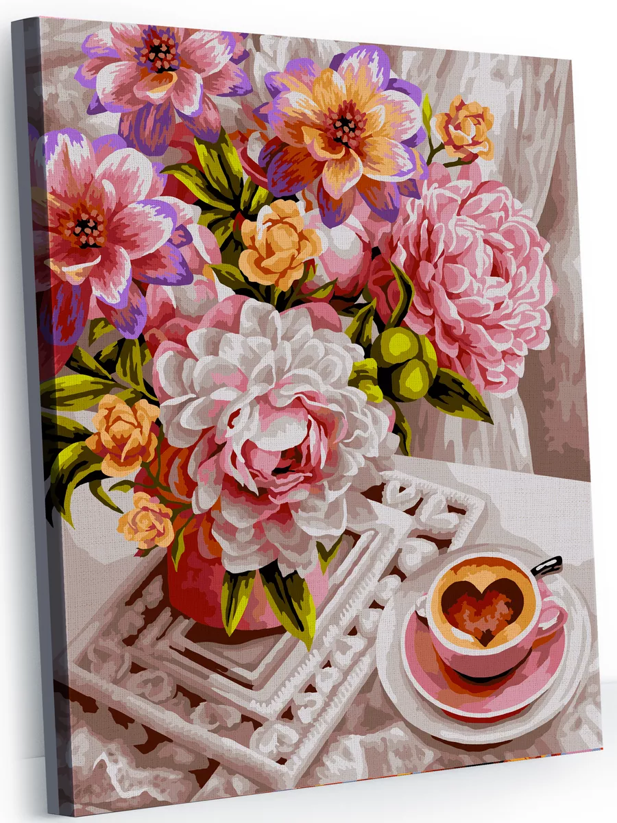Букет для тебя Картина по номерам на холсте 40х50