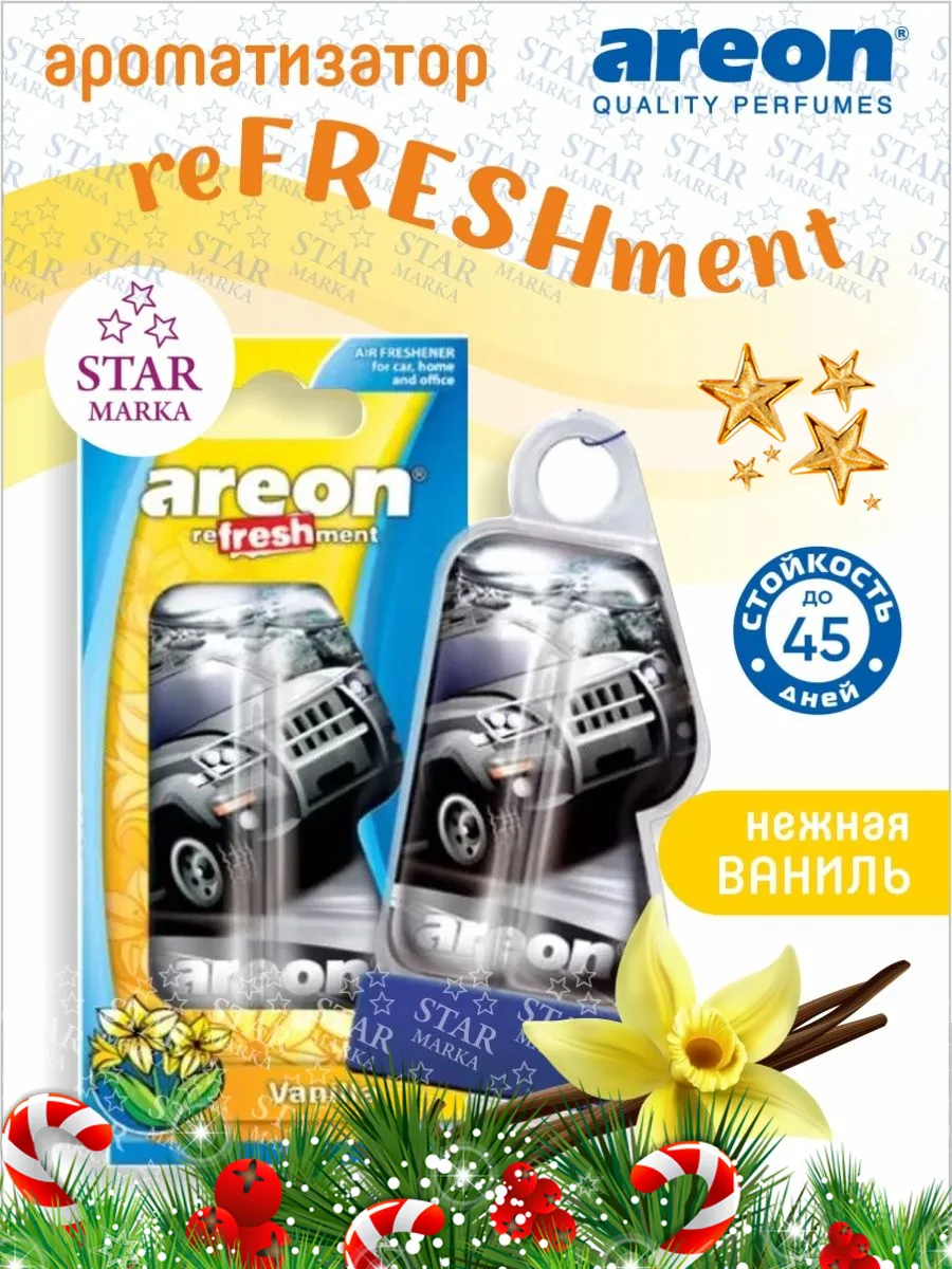 Ароматизатор в машину подвесной REFRESHMENT LIQUID