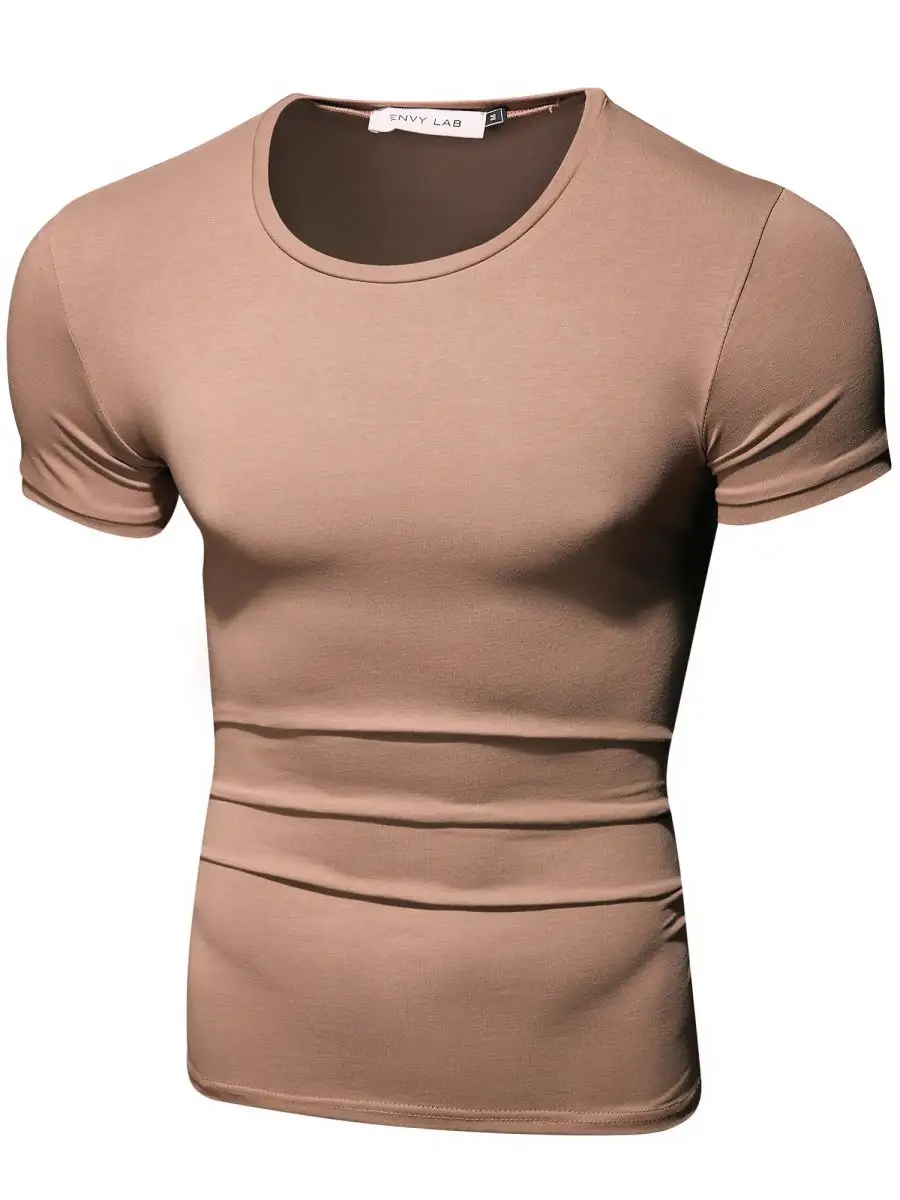 Футболка однотонная базовая