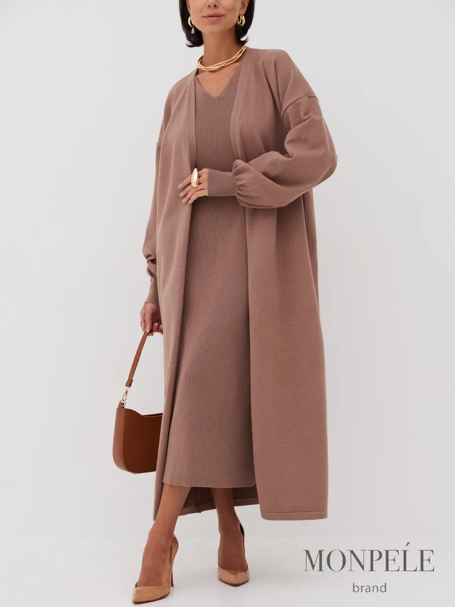 Костюм платье с кардиганом