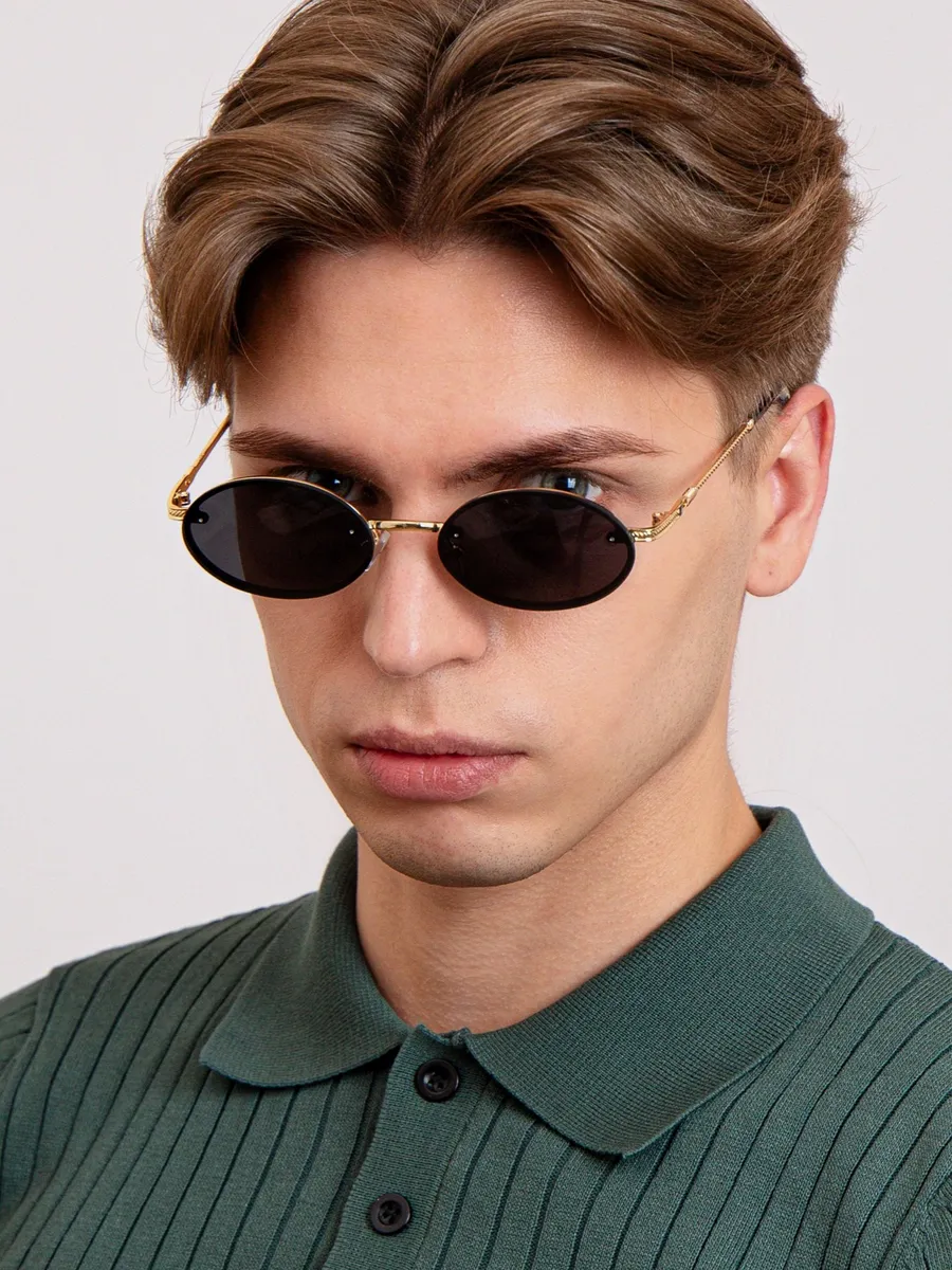 Солнцезащитные овальные очки