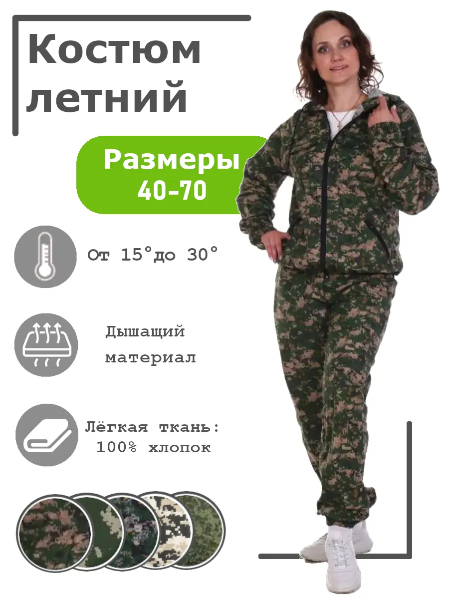 Костюм маскировочный рыболовный камуфляж