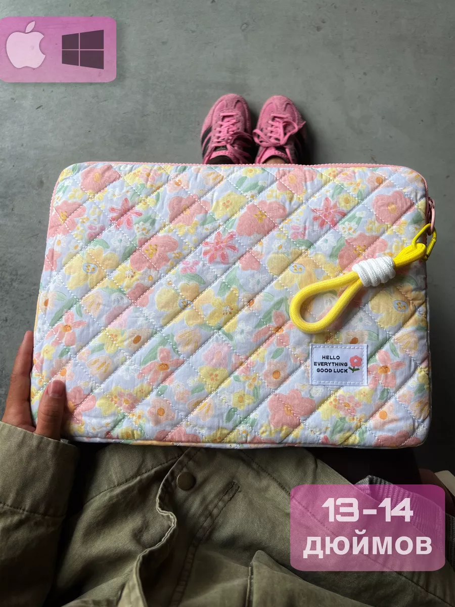 Чехол сумка для ноутбука на Mac Book air 13-14