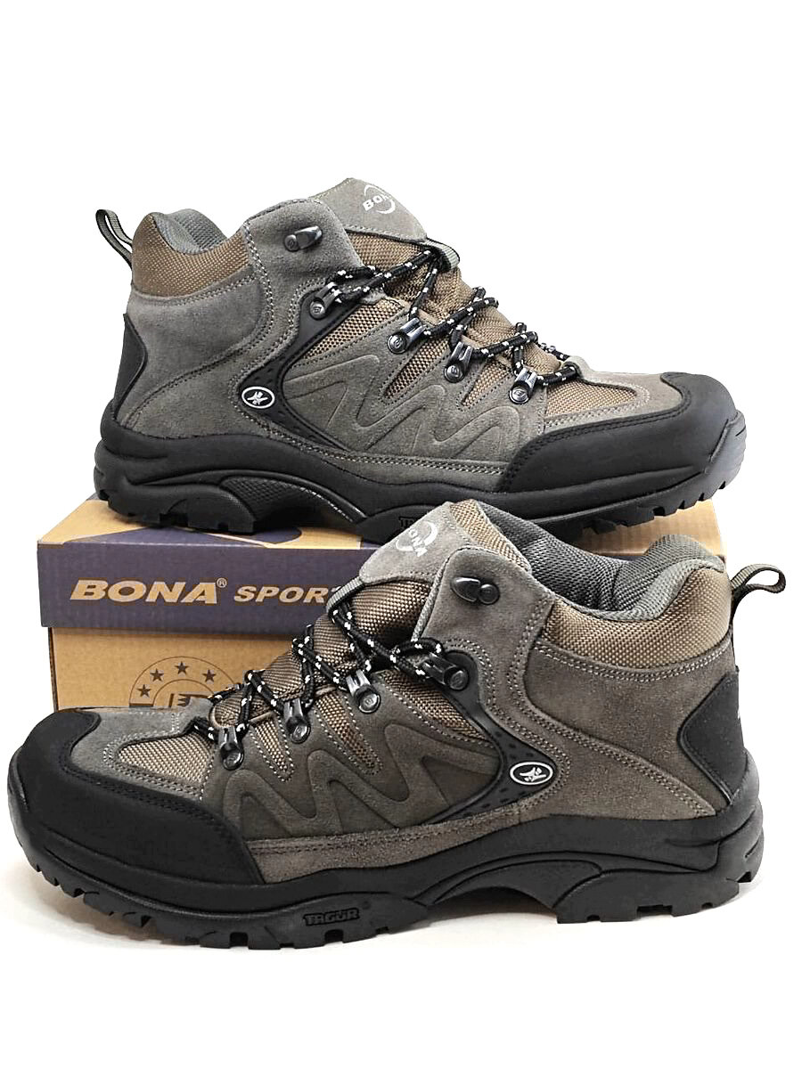 Ботинки берцы Bona Ботинки утепленные Bona оригинальные треккинговые с выдвижными шипами под пяткой