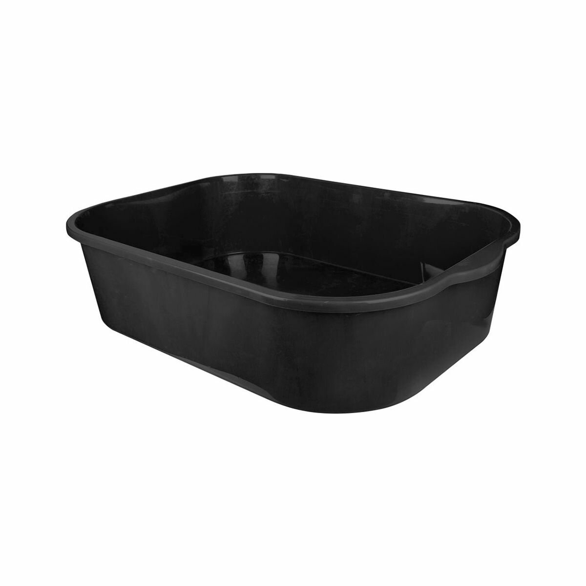 Таз строительный прямоугольный Альтернатива, 250 л, износостойкий пластик, черный