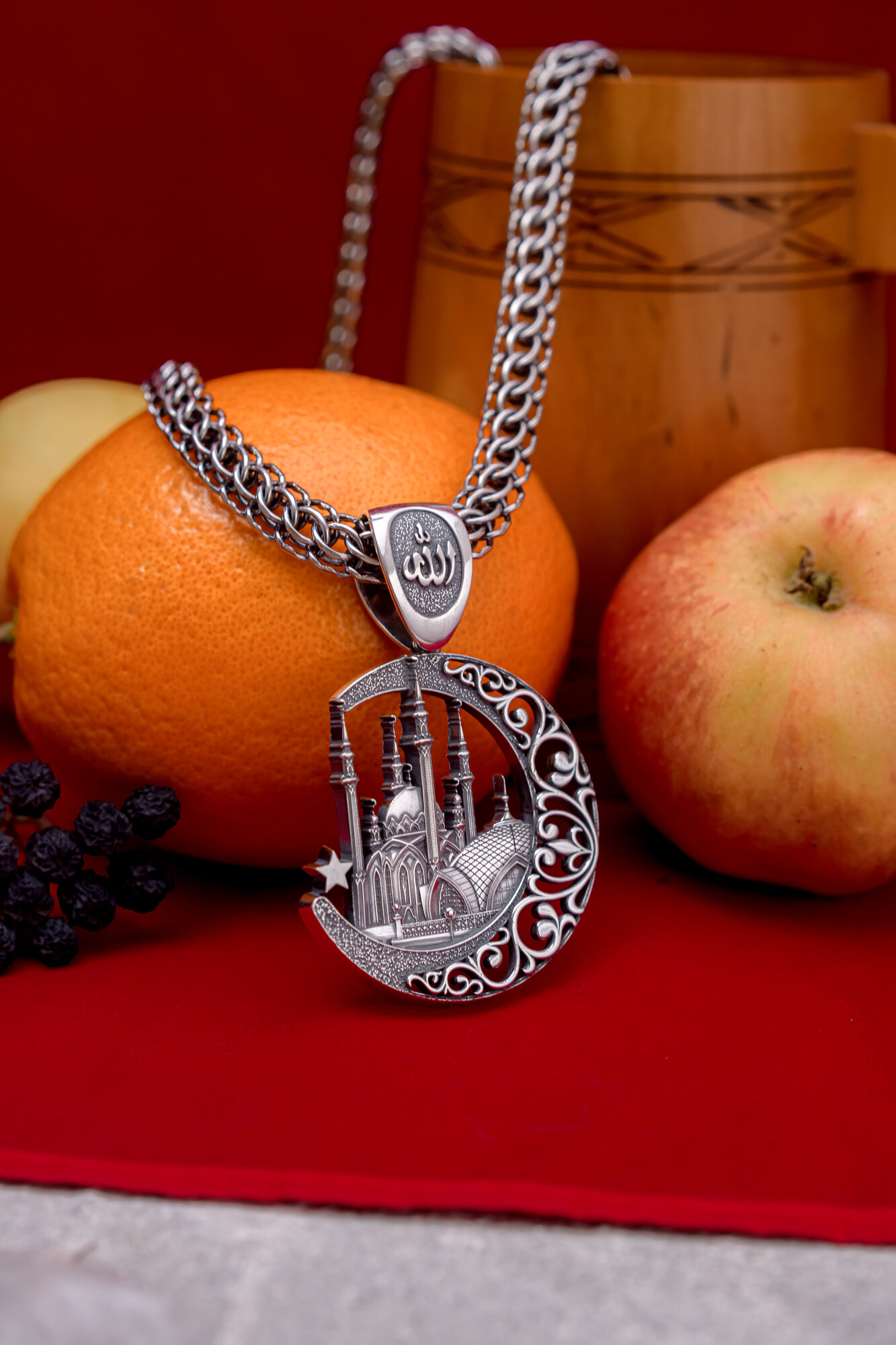 Подвеска Леона, серебро, 925 проба, чернение