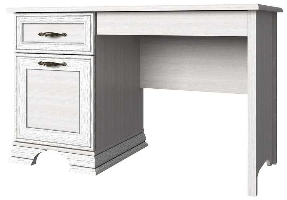 Стол письменный Anrex Тиффани / Tiffany 120 вудлайн кремовый