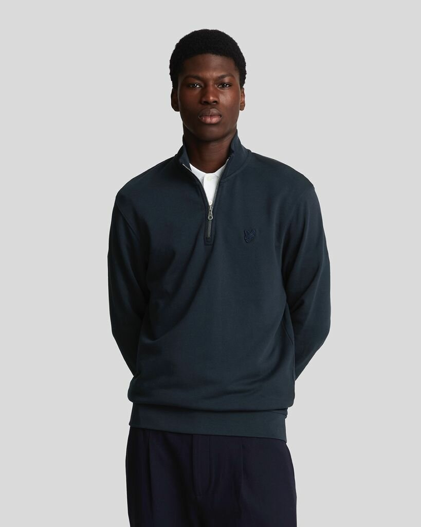 Толстовка Lyle & Scott Tonal Eagle Quarter Zip Sweat