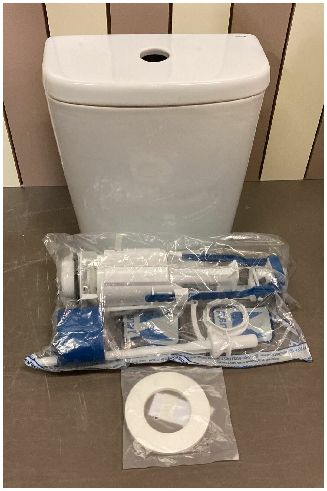 Бачок для унитаза Sanita Формат 15см + арматура + прокладка