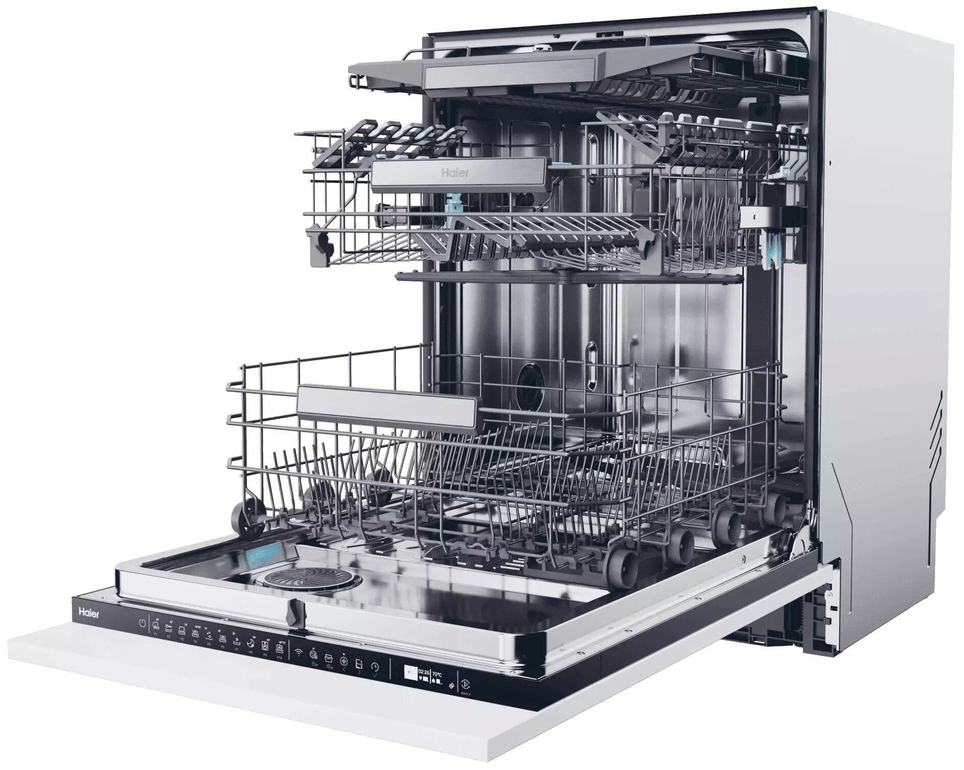 Встраиваемая посудомоечная машина HAIER XS 6 B0 M4 PDB-08, инверторный мотор, 16 комплектов